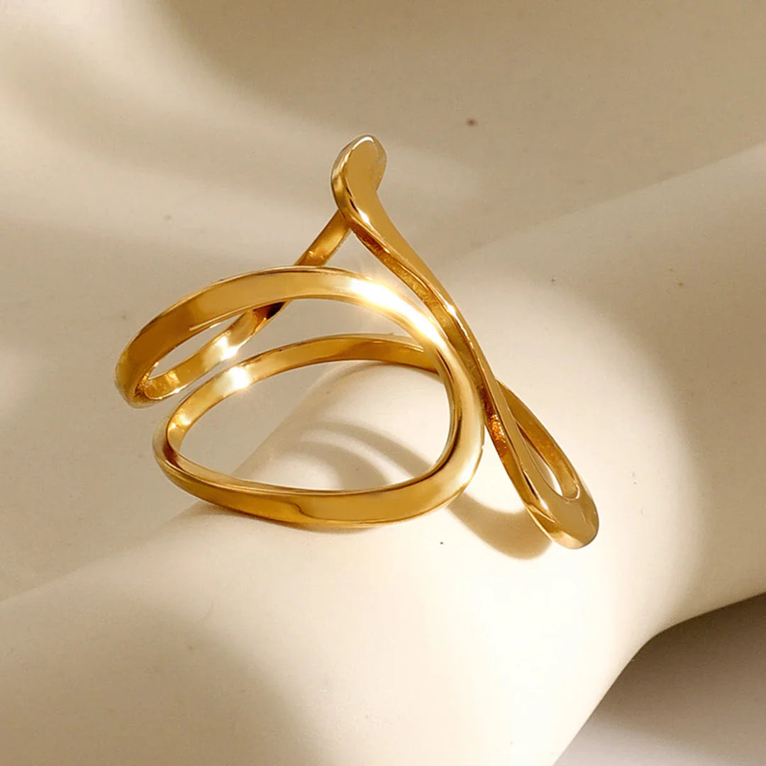 Maya Geometric Adjustable Ring