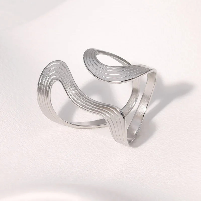Hahn Sculpted Open Statement Ring