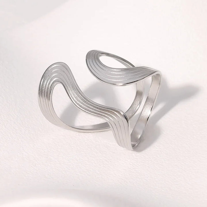 Hahn Sculpted Open Statement Ring