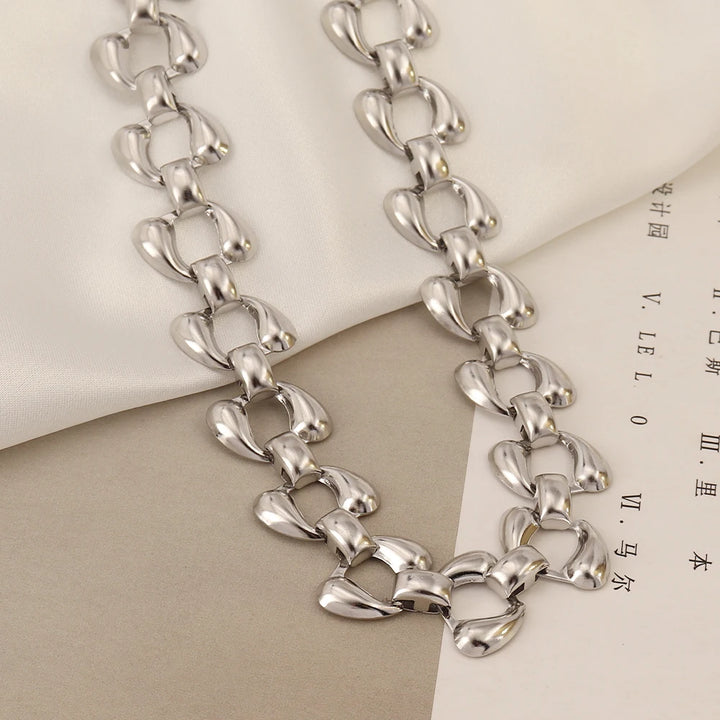 Valessa Water Drop Chain Necklace