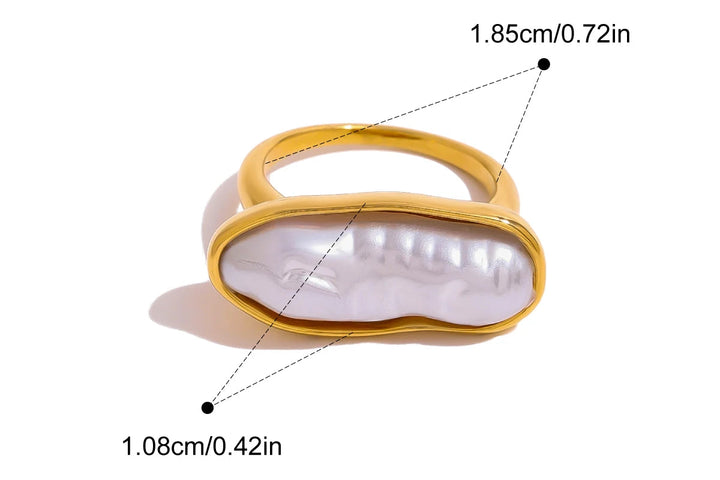 Barlina Pearl Stack Rings