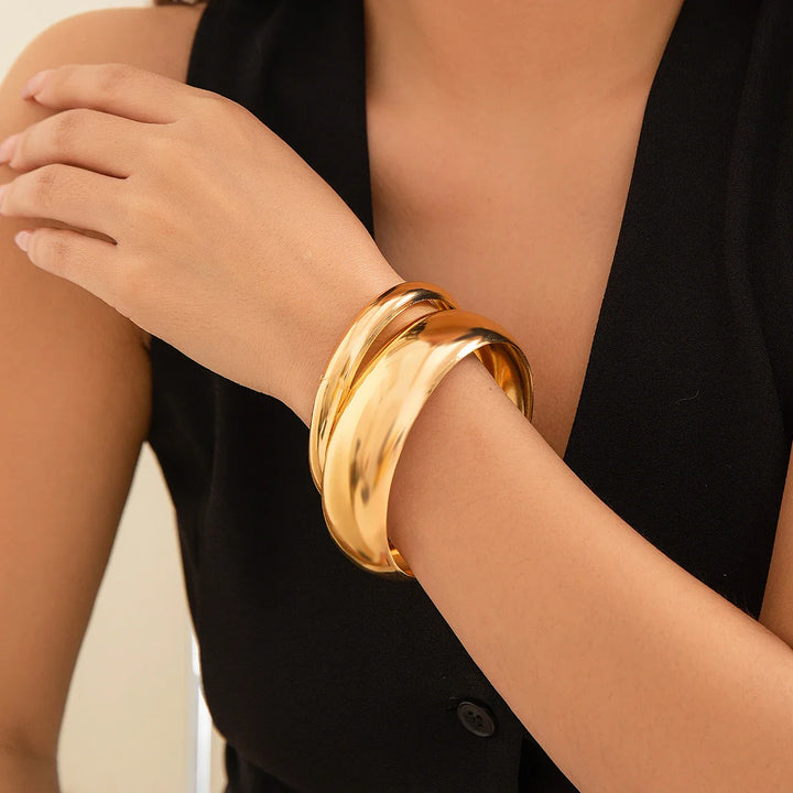 Lloyd Double Band Cuff Bracelet