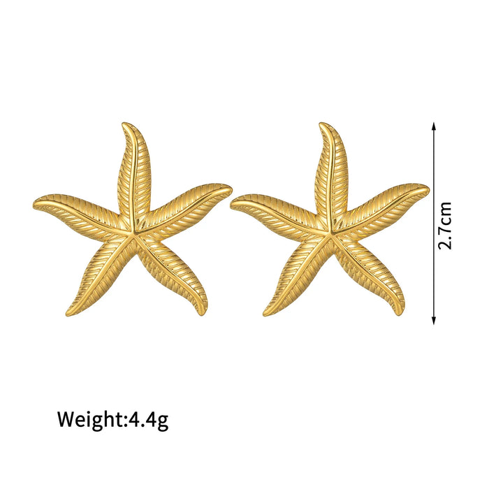 Bauer Starfish Stud Earrings