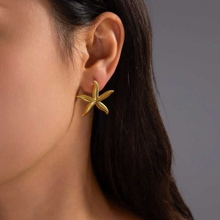 Bauer Starfish Stud Earrings