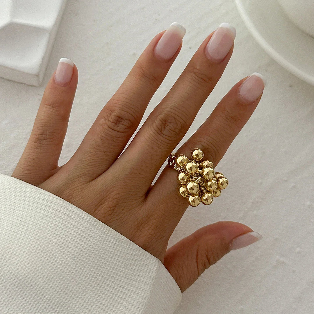 Warna Geometric Statement Ring