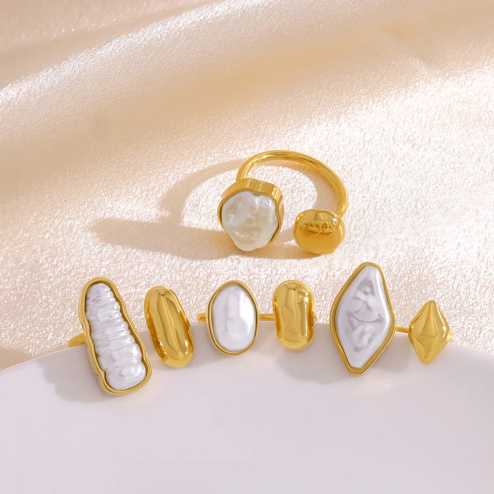 Sora Pearl Statement Ring