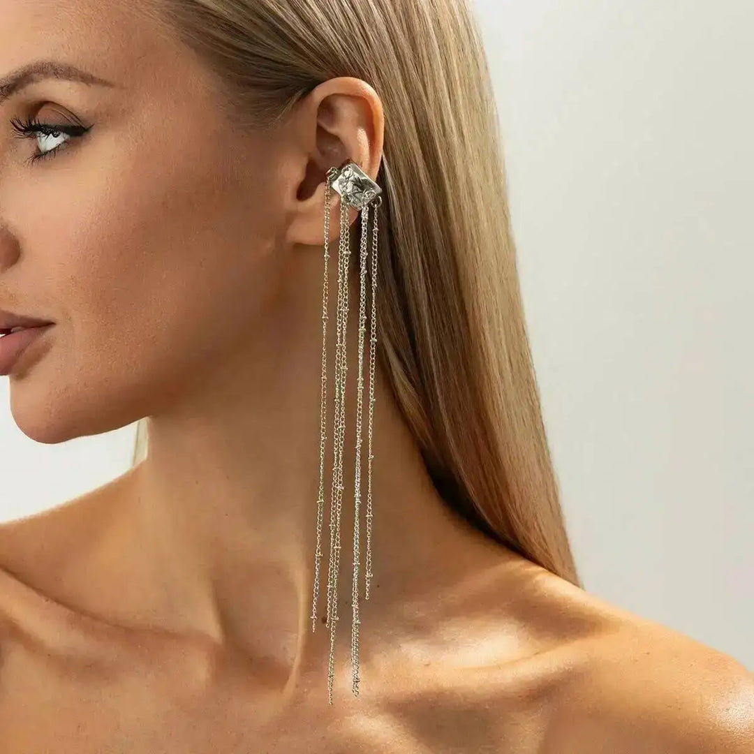 Liora Tassel Ear Cuff