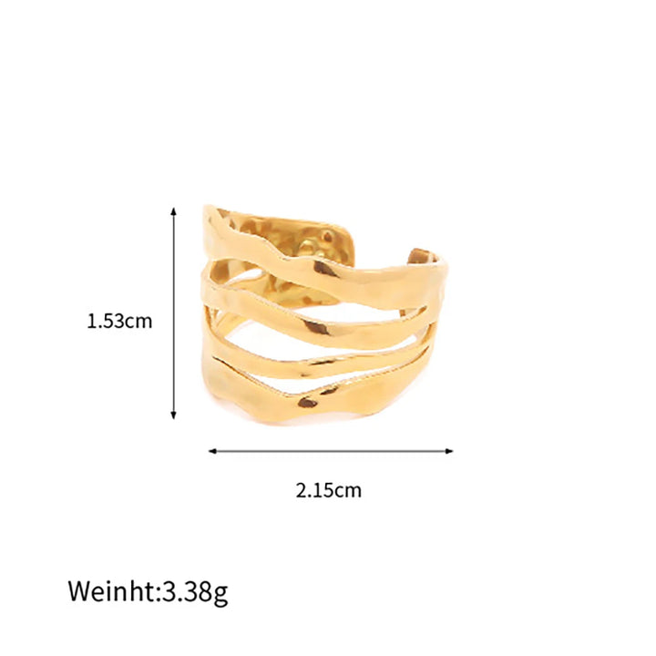 Lunari Flow Ring Set