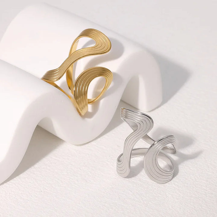 Hahn Sculpted Open Statement Ring