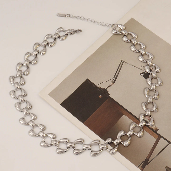 Valessa Water Drop Chain Necklace