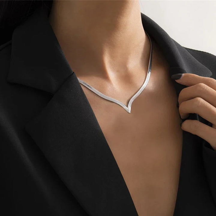 Rangel V Shape Chain Necklace