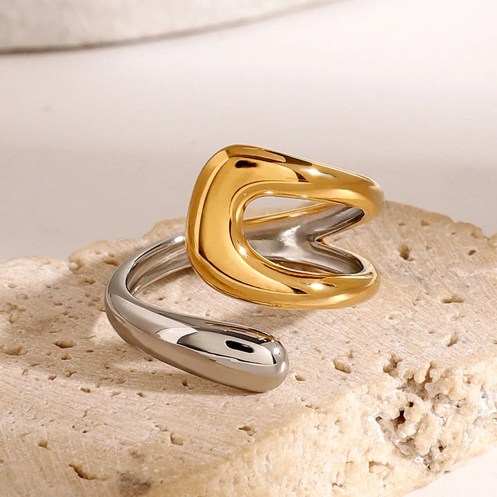 Royal Crescent Moon Ring