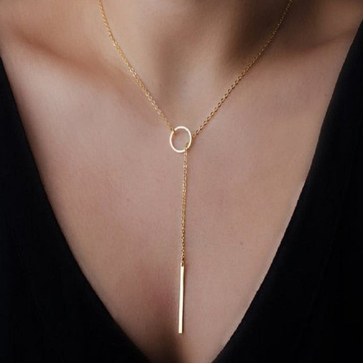 Fancy Elegant Drop Necklace