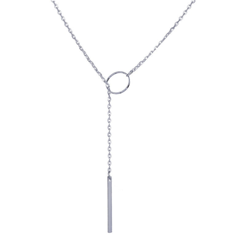 Fancy Elegant Drop Necklace