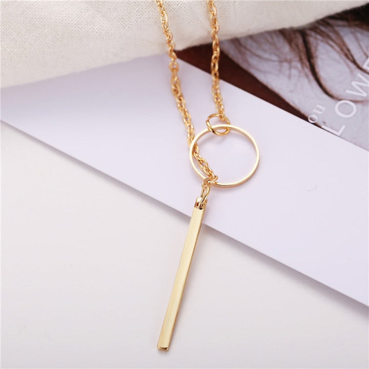 Fancy Elegant Drop Necklace