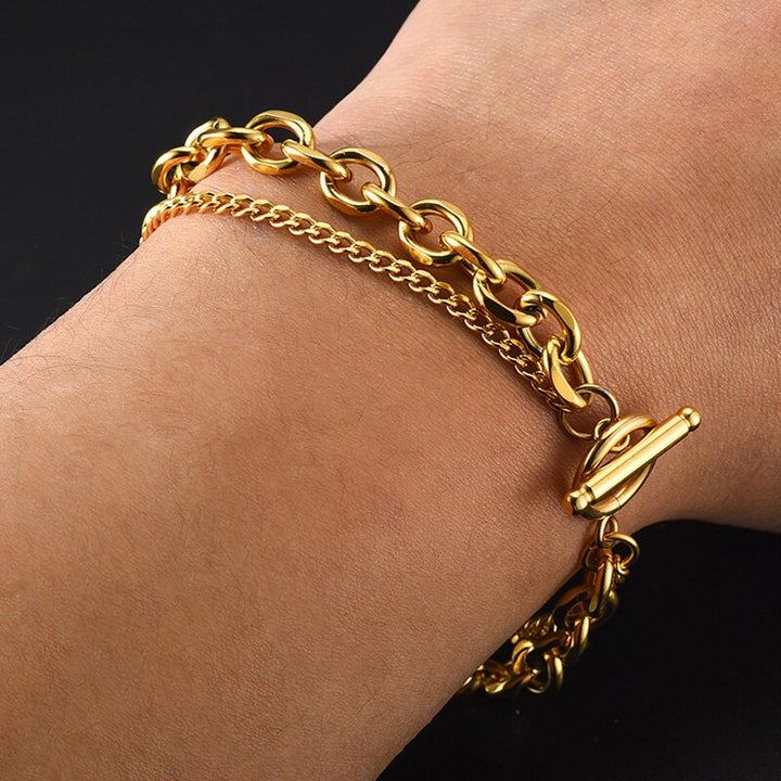 Laverna Layered Chain Bracelet