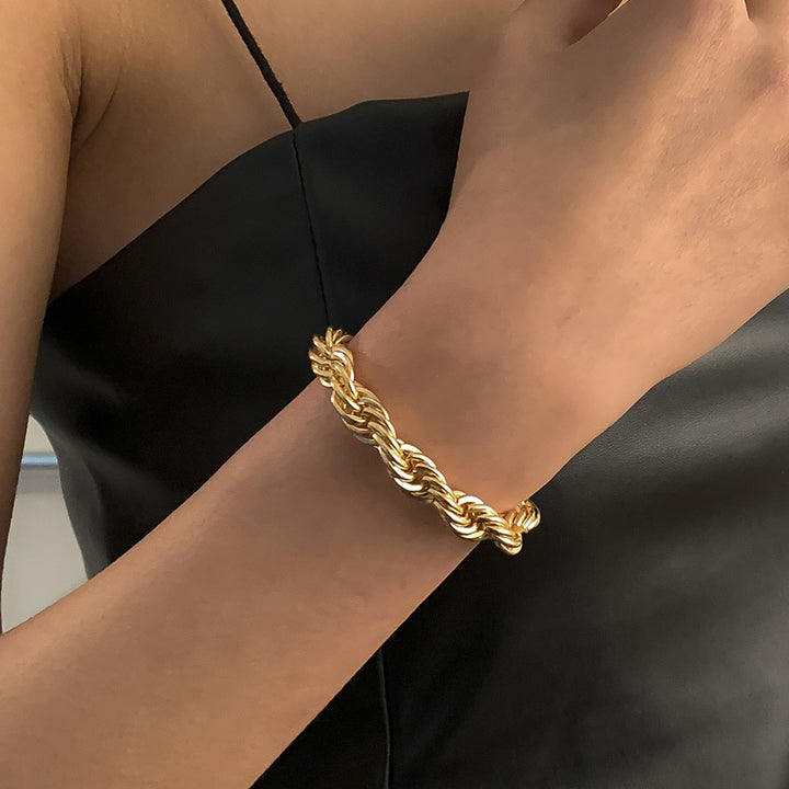 Roma Twisted Chain Bracelet