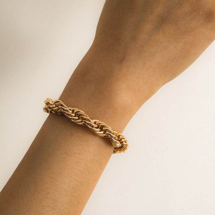 Roma Twisted Chain Bracelet