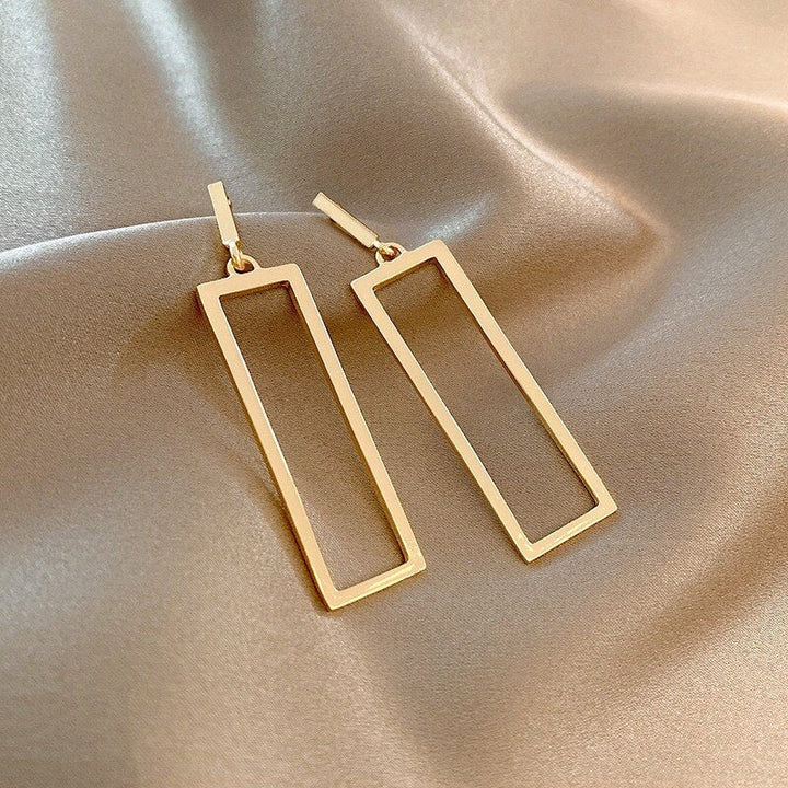 Venus Rectangle Drop Earrings